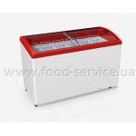 Морозильна скриня з гнутим склом Juka M500S